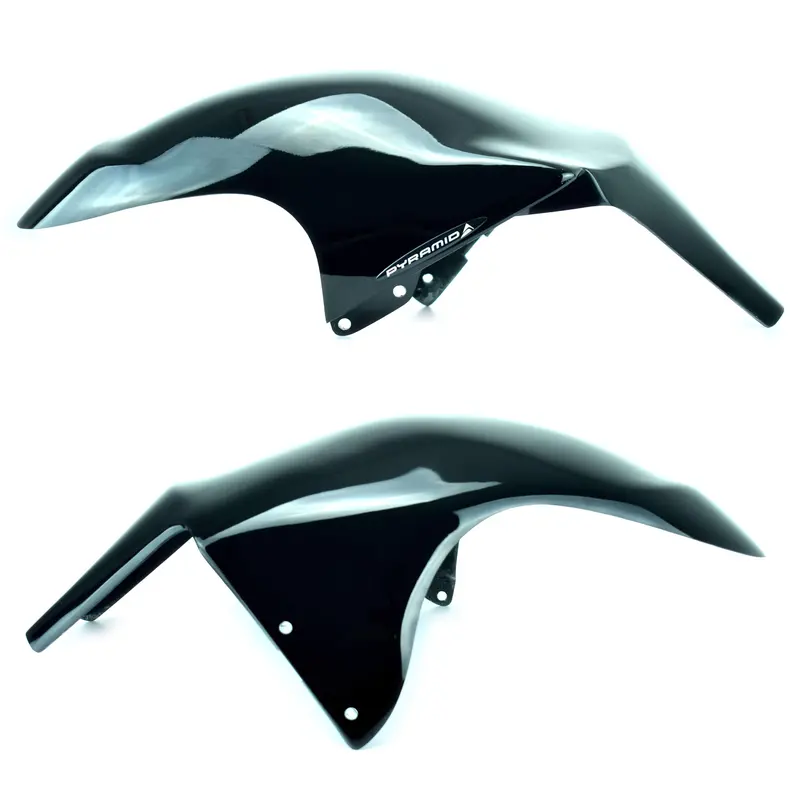 Yamaha Bt1100 Bulldog 2002-2007  Gloss Black Hugger By Pyramid Plastics 1