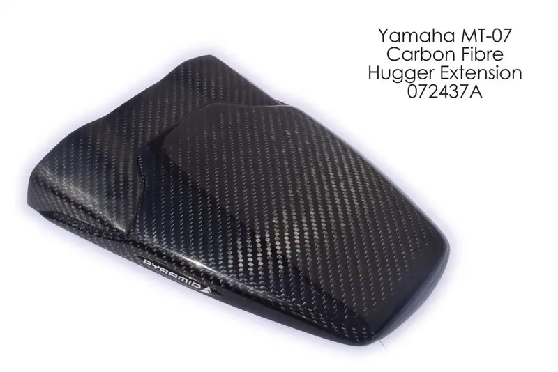 Yamaha Mt-07 Fz-07 & Xsr700 13>  Carbon Hugger Fender Extension Stick Fit 1