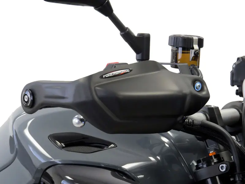 Yamaha Mt-10  22-2025   Matt Black Handguard/Wind Deflectors Powerbronze 1