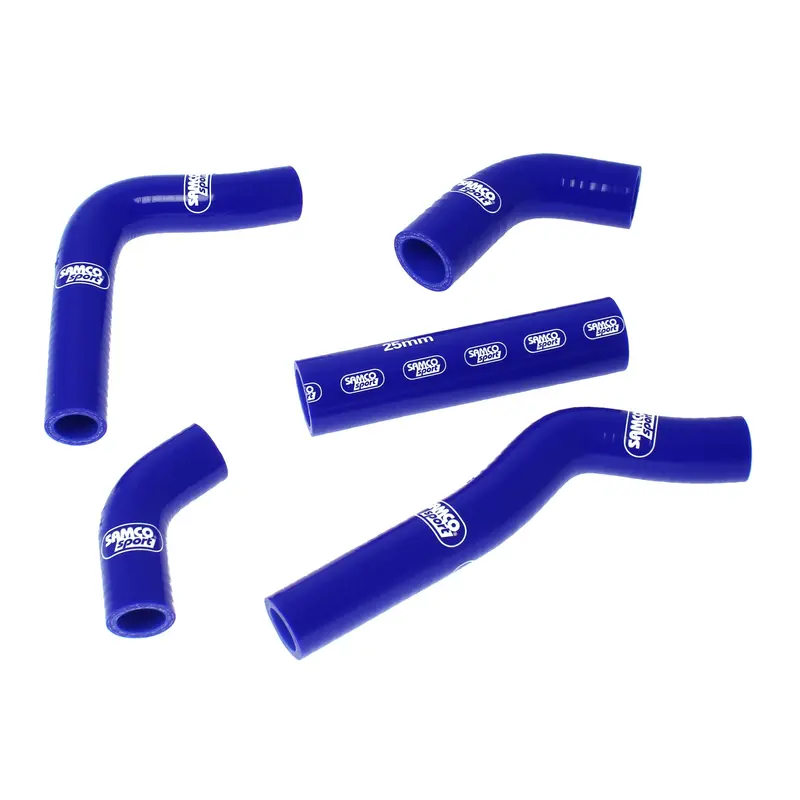 Yamaha Rd 500 Lc (Lc47x,1Ge) 1984 - 1987 Samco Sport Silicone Hose Kit  & Stainless Hose Yam-50 1