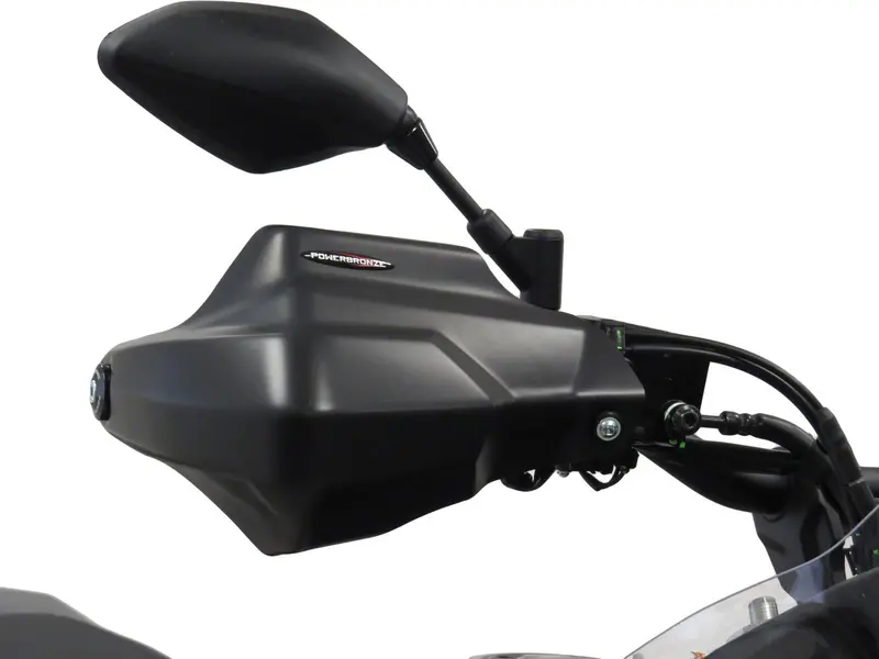 Yamaha Tenere 700    19-2026  Matt Black Handguard/Wind Deflectors Powerbronze 1