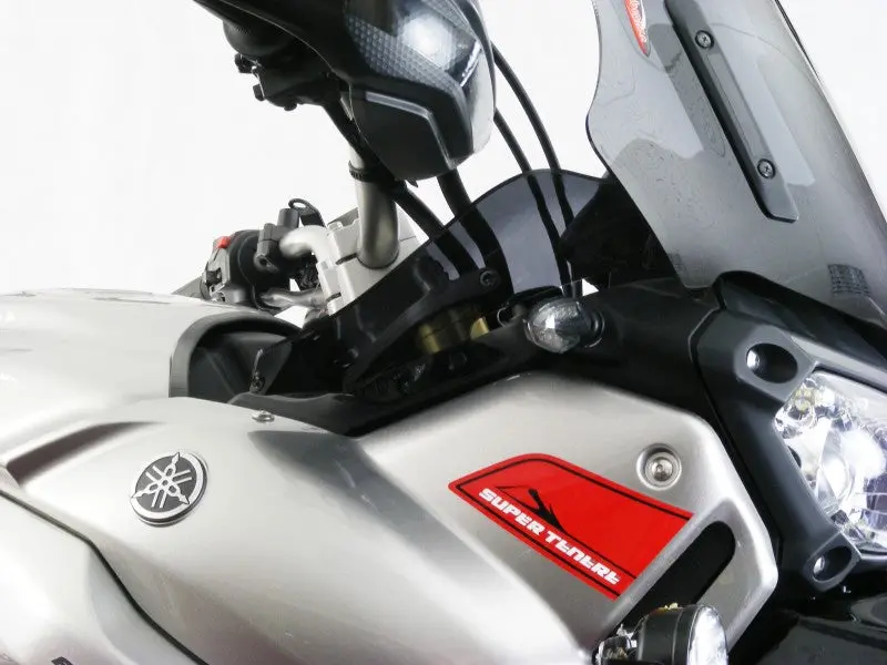 Yamaha Xt1200z Super Tenere  2014-2017 Clear  Wind Deflectors By Powerbronze 1