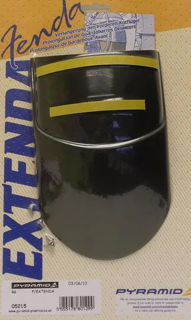 Yamaha Yzf-R6 1998-2002 Mudguard Extender Fender By Pyramid Plastics 1