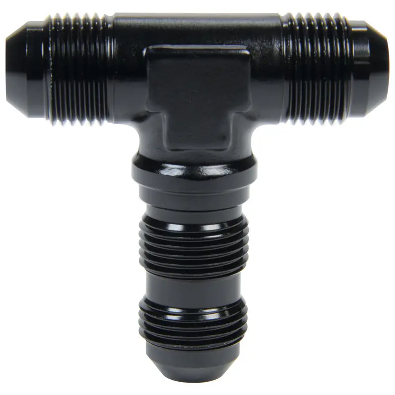 Allstar Performance 49632 An-6 Bulkhead Tee Fitting – Side-Outlet Configuration 1