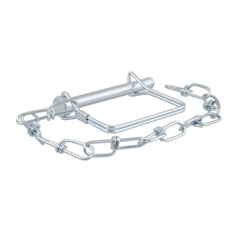 Curt 25035 Safety Pin And Chain Assembly – 5/16-Inch Pin, 12-Inch Chain, 3-Inch Pin Length 1
