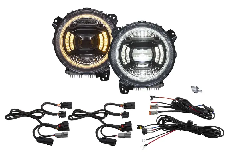 Diode Dynamics Dd5165 Elite Max Led Headlights For Jeep Jl Wrangler & Gladiator (2018–2023) 1