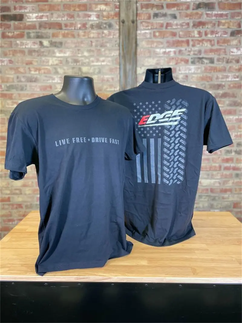 Edge Products Performance T-Shirt – Black, Size 3X Large 1