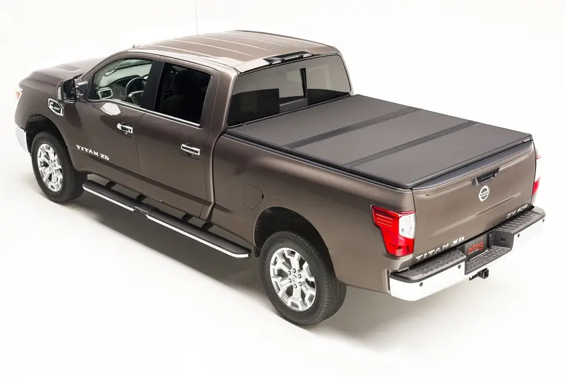 Extang Solid Fold 2.0 Tonneau Cover For Titan Trucks – 5'7" Length With Utili-Track Integration 1