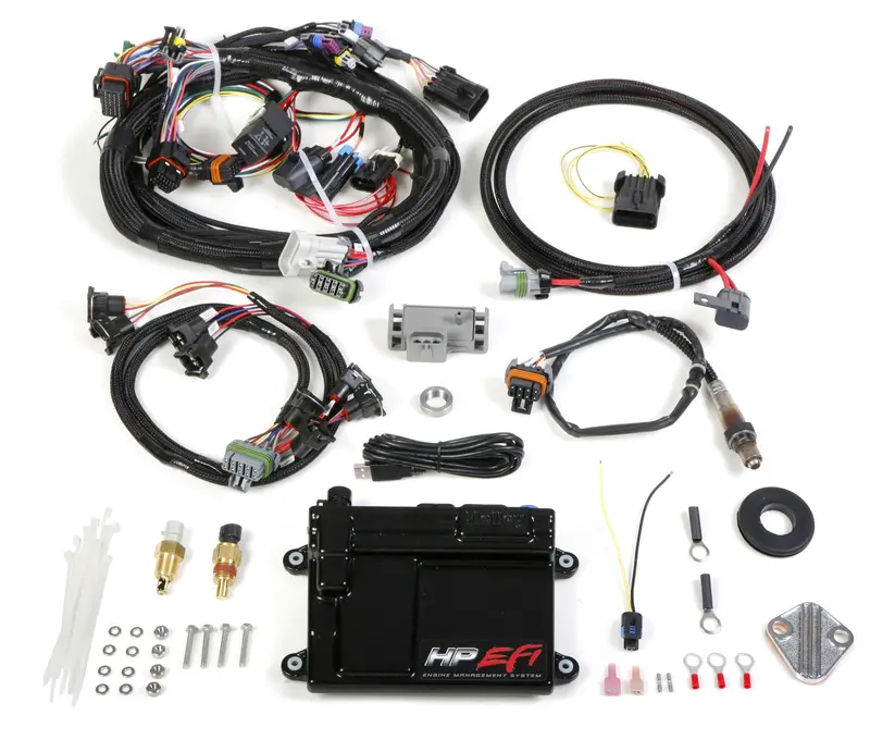Holley Efi 550-604 Hp Ecu And Wiring Harness Kit 1