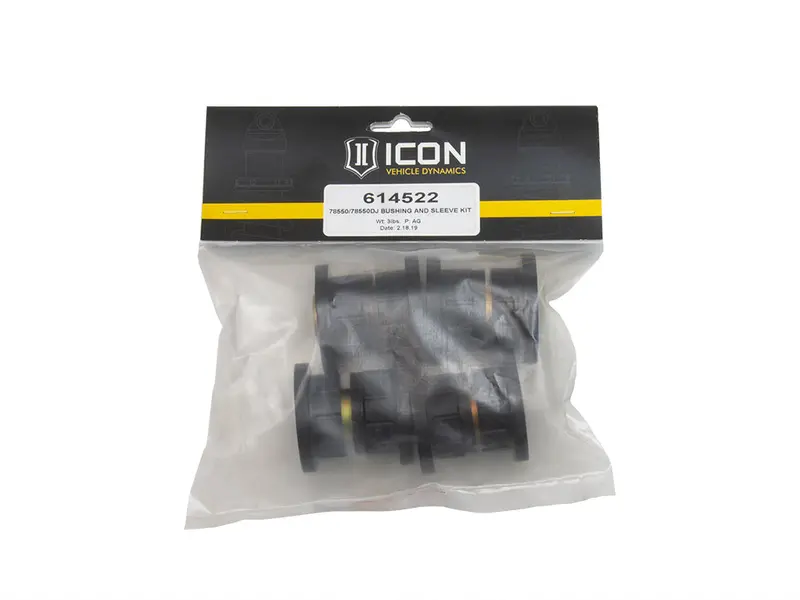 Icon Vehicle Dynamics 614522 78550/78550Dj Upper Control Arm Bushing And Sleeve Kit 1