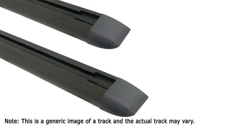 Rhino-Rack Usa Rtc8Jw Track Set; 31.5 In.; Includes Hardware And End Caps; Pair; 1