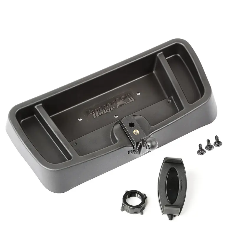 Rugged Ridge 13551.19 Dash Multi-Mount; W/Phone Holder; 1
