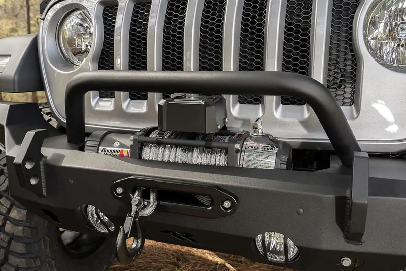 Rugged Ridge Heavy-Duty Over-Rider Bar – Black, Compatible With Hd Front Bumpers 1