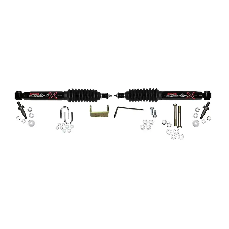 Skyjacker 8296 Dual Steering Stabilizer Kit – Black (Requires Skyjacker Lift System) 1