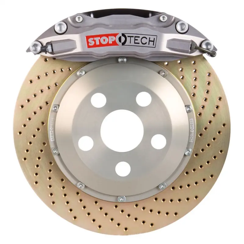 Stoptech 83.430.4300.R4 Trophy Sport Big Brake Kit – Two-Piece Front Rotor System 1