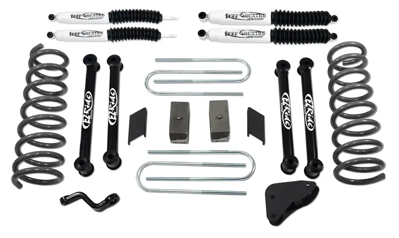 Tuff Country 34019Kn 4.5 Inch Lift Kit 09-13 Dodge Ram 2500/09-12 Dodge Ram 3500 With Coil Springs W/ Sx8000 Shocks Tuff Country 1
